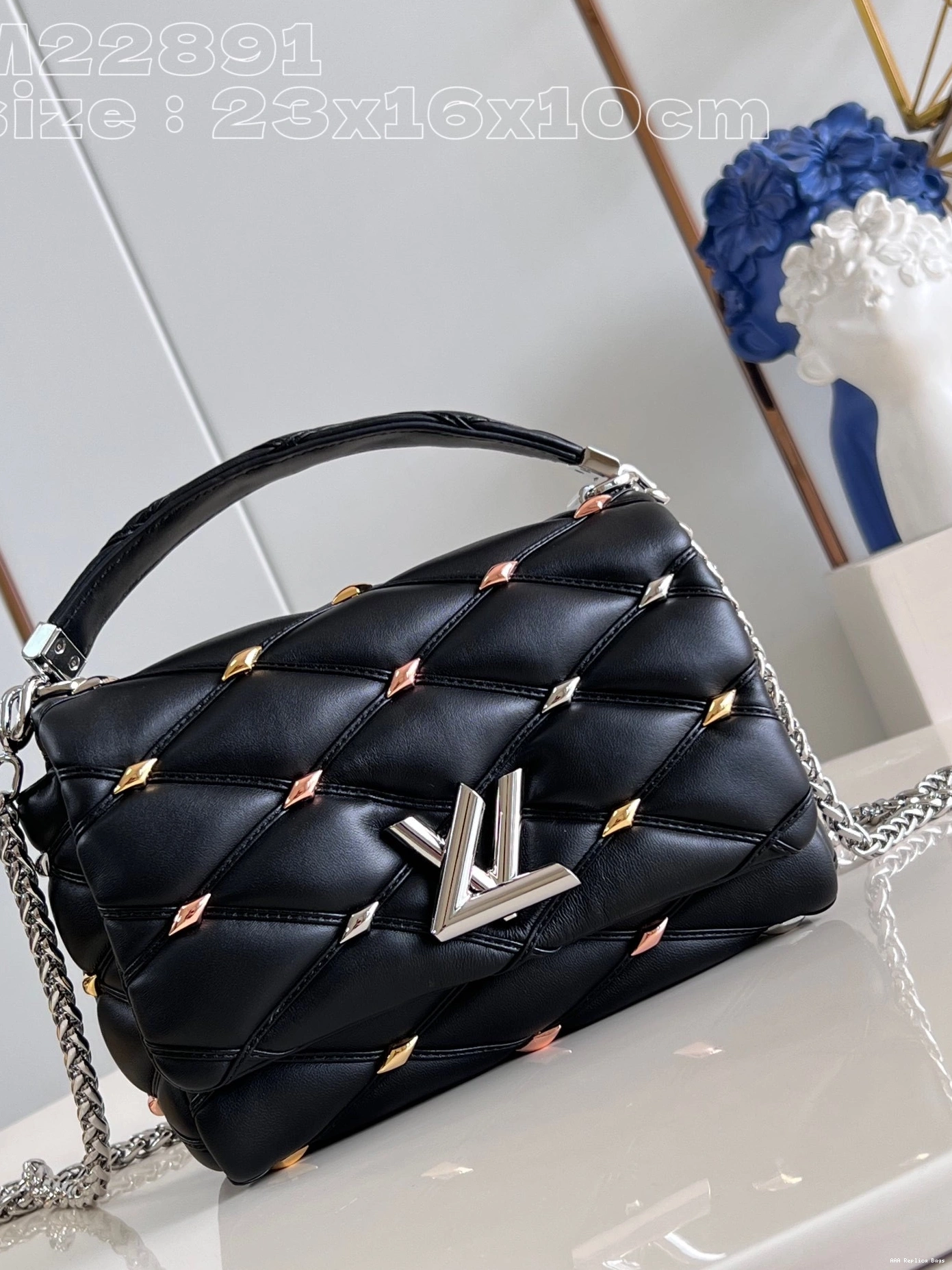 Aaa replica ru VUITTON GO-14-23*16*10CM LOUIS Pico 0817